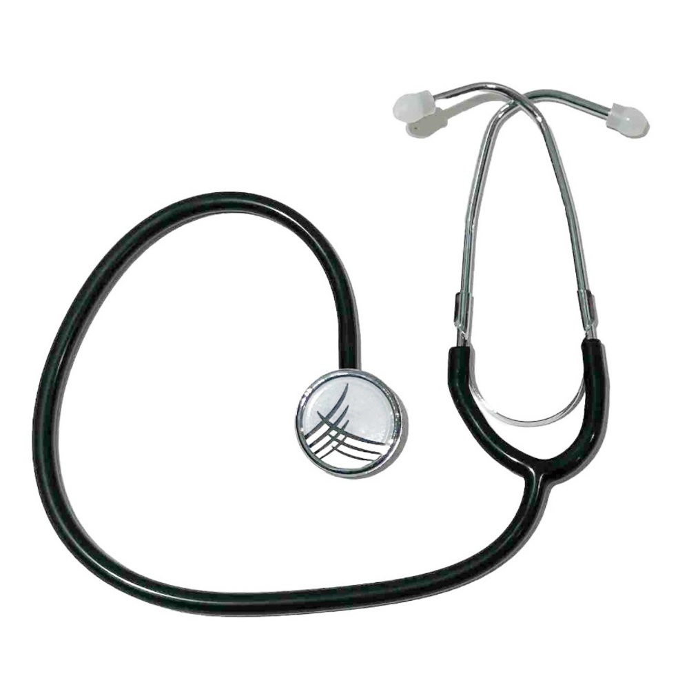 Cardinal Health Basic Stethoscope Medical School Doctor Nurse Paramedic Black